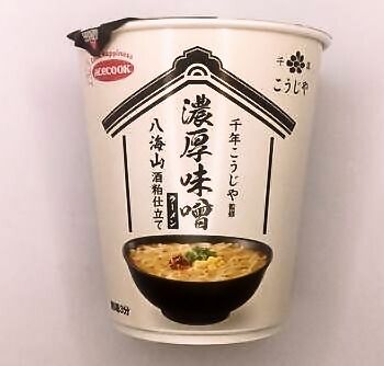 エースコック 濃厚味噌ラーメン 八海山酒粕仕立て