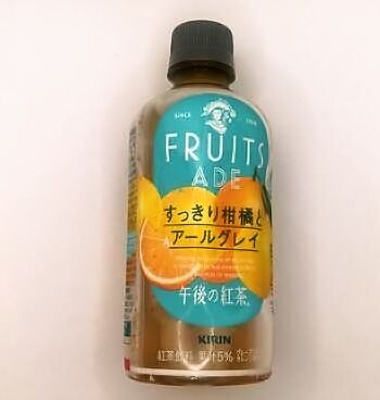 キリン 午後の紅茶 FRUITS ADE すっきり柑橘とアールグレイ 400ml