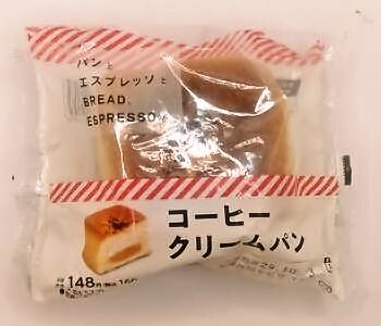 ローソン パンとエスプレッソと コーヒークリームパン