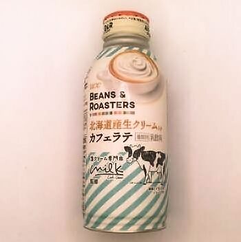 UCC BEANS & ROASTERS 北海道産生クリーム入りカフェラテ 450ml