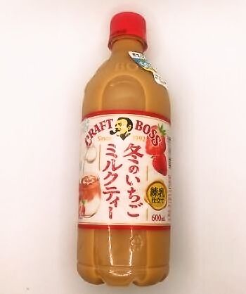 サントリー クラフトボス 冬のいちごミルクティー 600ml PET